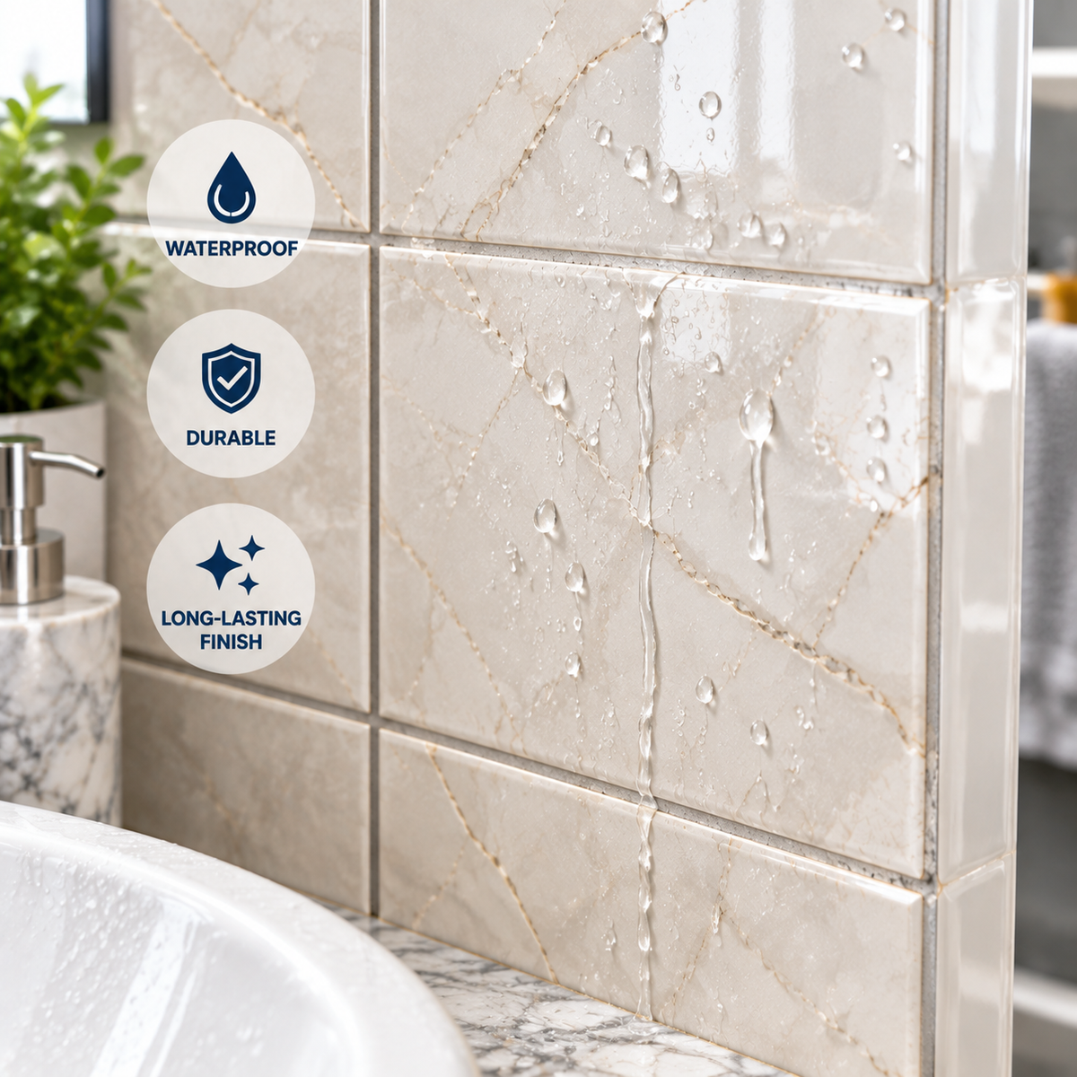 Ceramic & Marble Repair Kit – Restore Cracks, Chips & Holes for a Like-New Finish