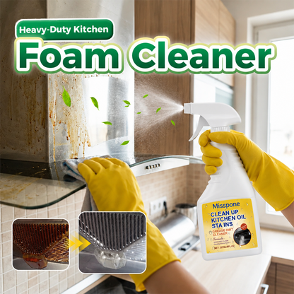 🏆Limited Time Special Price !!✨Heavy-Duty Kitchen Degreaser Foam Cleaner