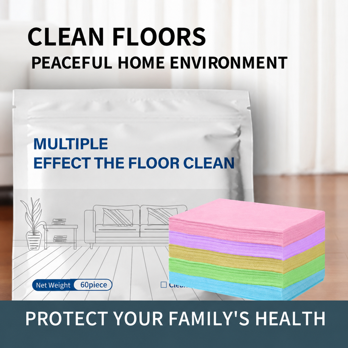 🔥 30 Sheets – Clean Floors, Made Easy