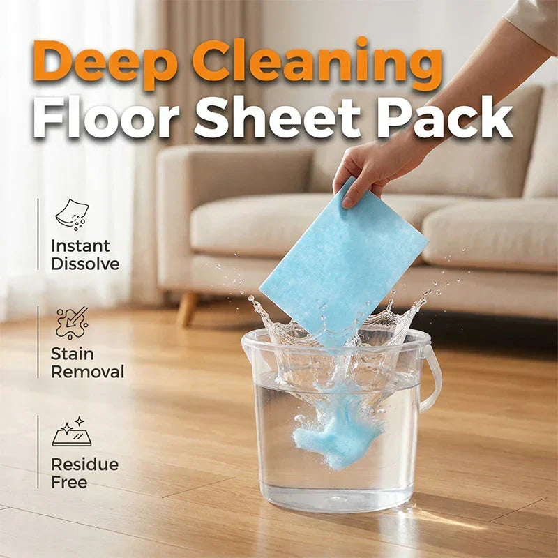 🔥 30 Sheets – Clean Floors, Made Easy