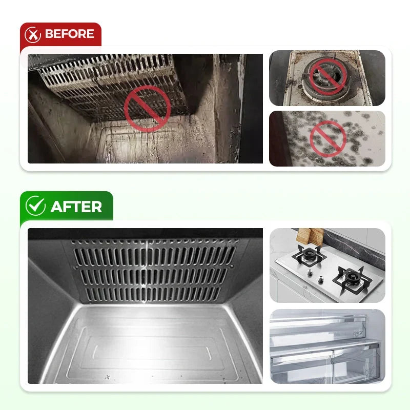 🏆Limited Time Special Price !!✨Heavy-Duty Kitchen Degreaser Foam Cleaner